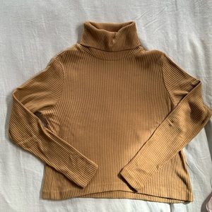 Club Monaco crop turtleneck